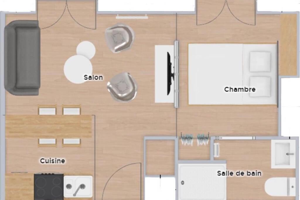 Studio En Hyper Centre - Wimereux Kültér fotó